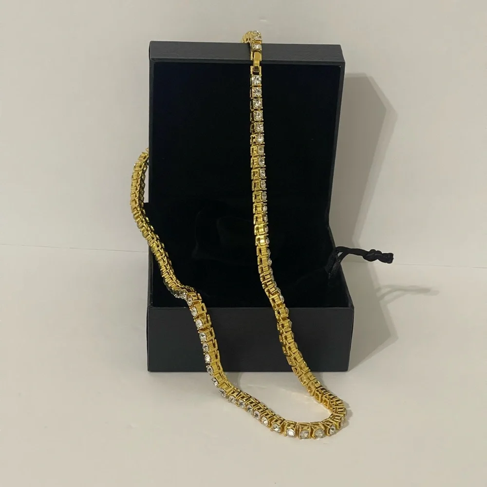 22’ GOLD PLATED NECKLACE - Picture 2 of 6